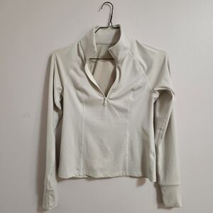 Beyond Yoga Cream Long Sleeve Top